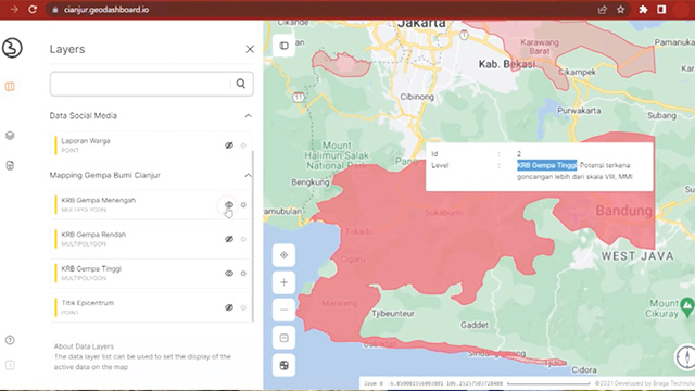 Portal Bencana Gempa Cianjur Mudahkan Distribusi Bantuan - Course View