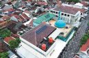 Masjid yang sudah memanfaatkan panel surya. Foto: Greeners
