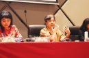 Guru Besar Sosiologi Hukum FH UI, Ratih Lestarini, menilai pengesahan RUU Masyarakat Adat penting untuk mengharmonikan hukum negara dan hukum adat. Foto: Kaoem Telapak